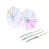 10 шт. зубочисток, зонтики для коктейлей, палочки для напитков, палочки для декора вечеринок