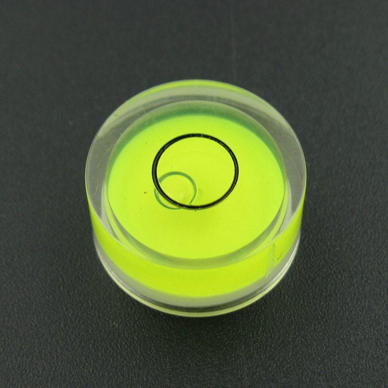 Arcylic Mini Spirit Level бусины Высокоточные пластиковые пузырьковые уровни зеленого/белого цвета Размер 18*9 19*10 мм
