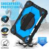 IPad 10th Gen Case With Rotating Stand Silicone Shockproof Full Cover Adjustable Shoulder Strap Trendy Colors