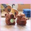 Plush Capybara Winged Keychain Cute Water Pig Bag Charm Toy Enthusiasts Doll