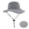 High Quality Outdoor Sun Protection Breathable Plain Hiking Hats Hunting Travel Cap Fishing Cap With String