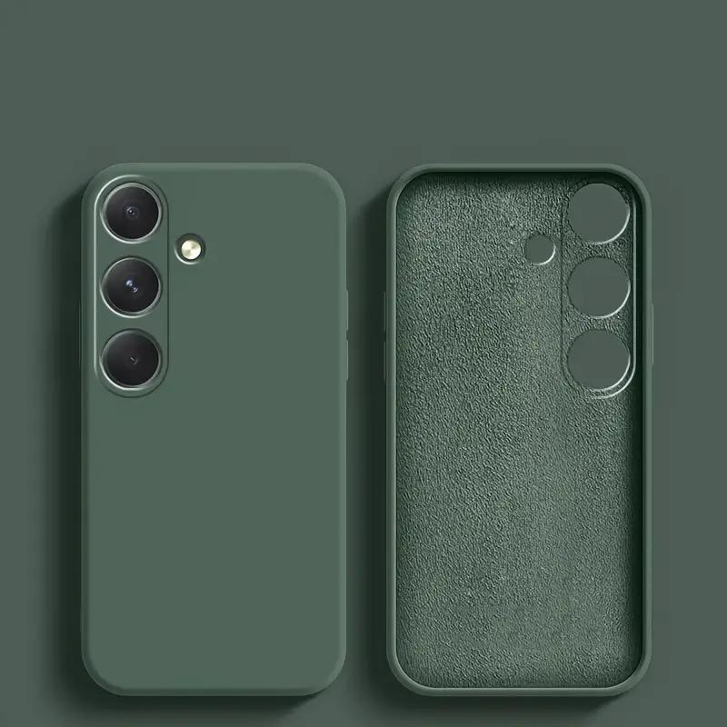 Жидкий силиконовый чехол для Samsung Galaxy A54 5G A14 A24 A34 A04S A13 A23 A33 A53 A73 A12 4G A22 A32 A52 A05 A05S A15, мягкий противоударный тонкий чехол