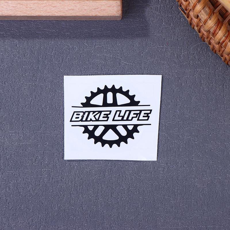 1 шт. Наклейки Bike Life для велосипеда, для рамы, верхней трубы, декоративная виниловая наклейка для шлема, для велосипеда, водонепроницаемые мотоциклетные аксессуары