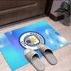 Manchester City FC Pattern Rug, Indoor/Outdoor Mat, for Picnic, Gameroom, Bedroom, Office, Living Room, Home Decor Carpet, Birthday Gift