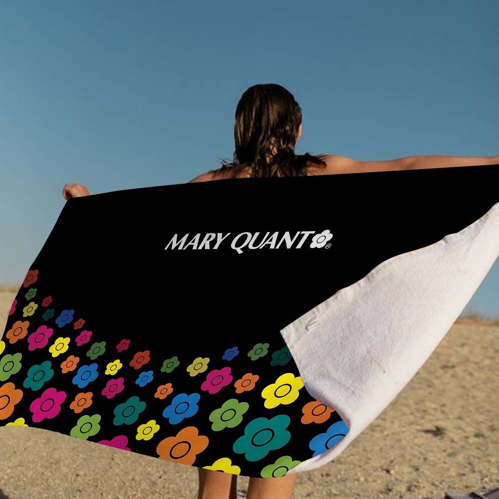 Модное Лого Q-Quant M-Mary Пляжное Полотенце Цветные Банные Полотенца Для Девочки Микрофибра Быстросохнущее Индивидуальное Без Песка Пляж Йога Спа Тренажерный Зал