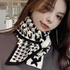 Корея Донгдаэмун коллекция шарфов-носков вязаный шерстяной маленький шарф теплый шарф студенческий универсальный шарф женский