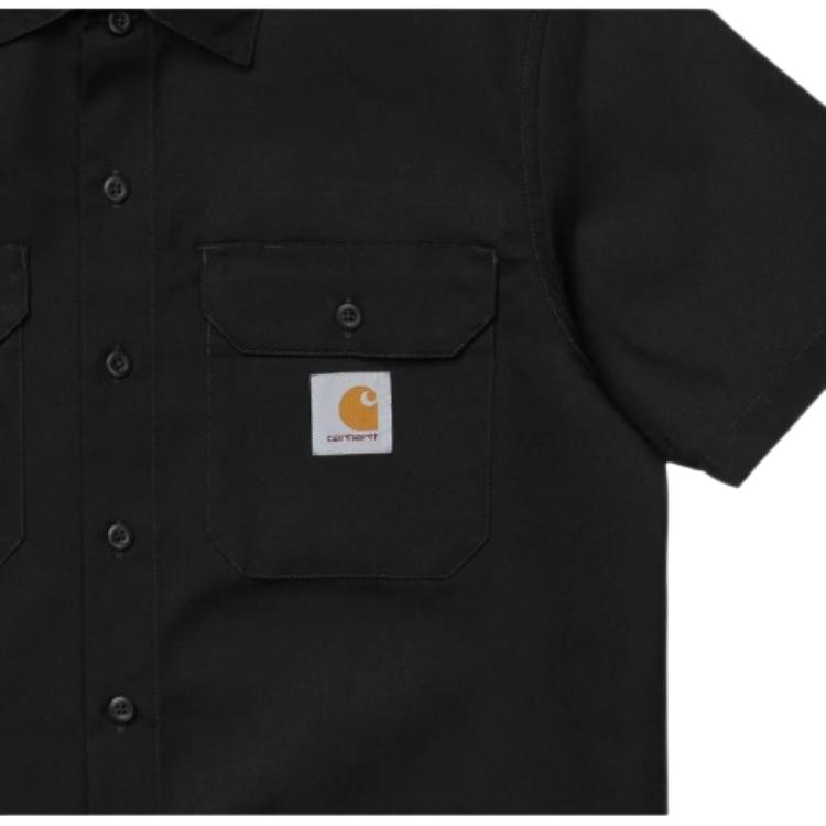 Carhartt WIP Однотонная повседневная модная рубашка Унисекс рубашки I027580-89-XX
