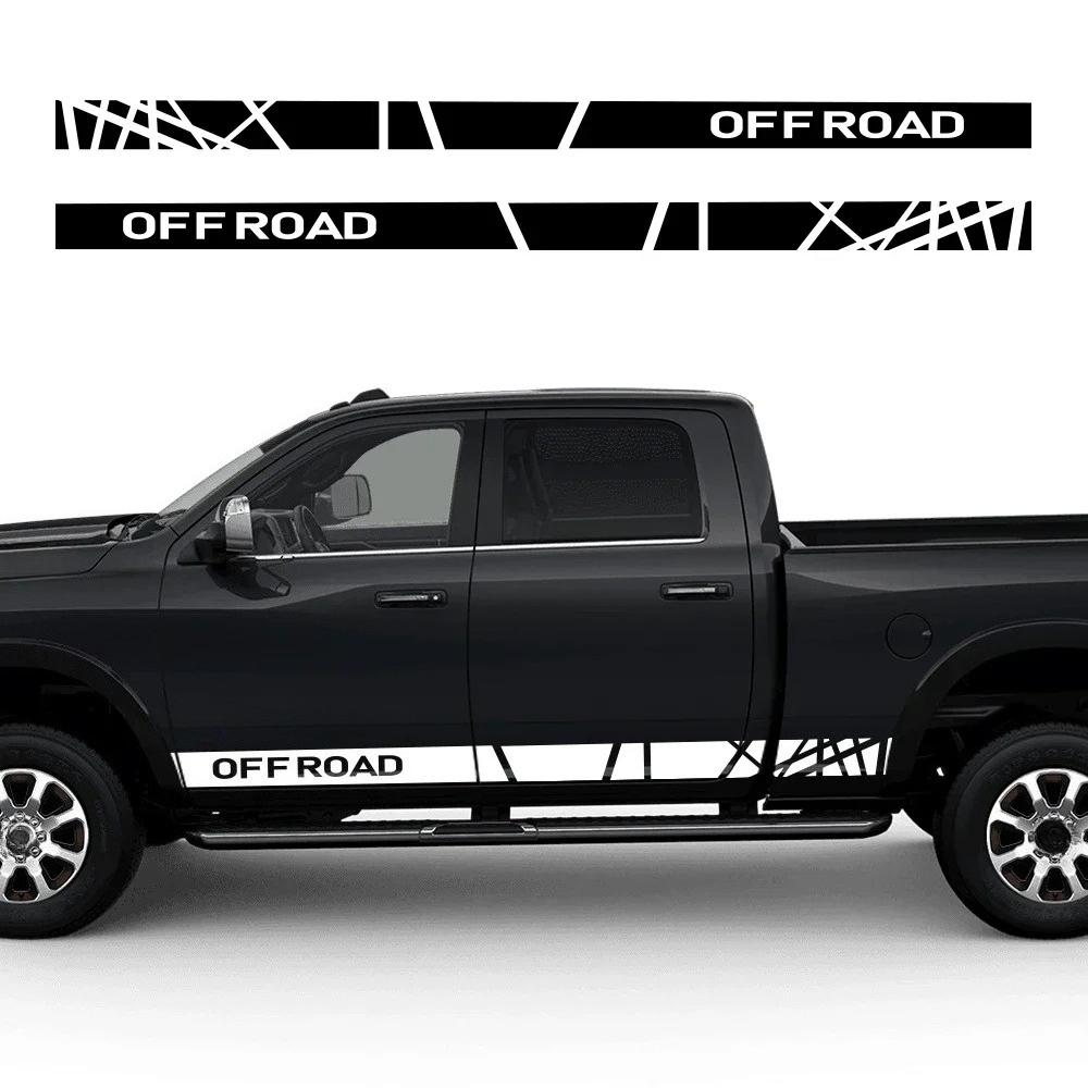 Наклейка на дверь автомобиля 4x4 Off Road Универсальная для HiluxF150 Ranger Dodge RAM Isuzu Dmax Navara
