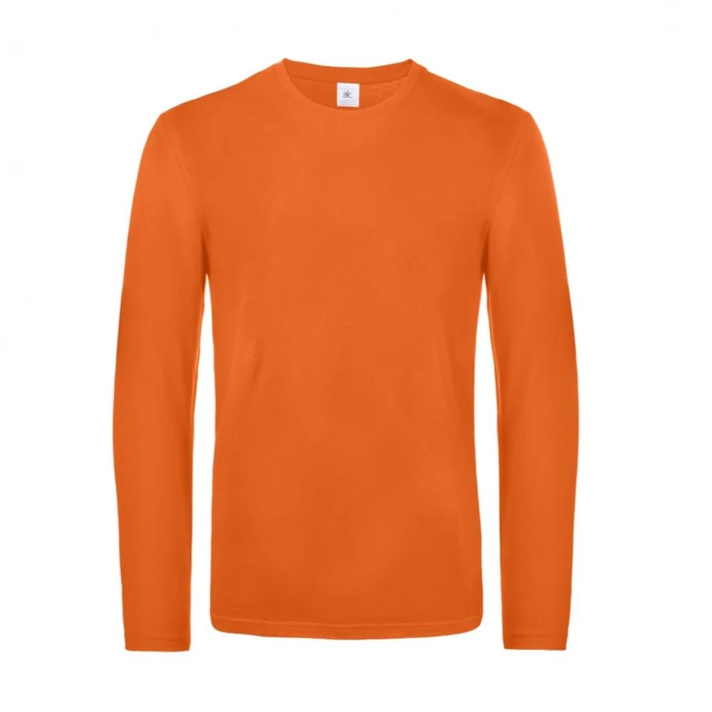 B&C Mens #E190 Long-Sleeved T-Shirt