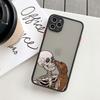 Роскошный Забавный Милый Чехол-Скелет Череп Кошка для iPhone X XS XR 16 15 14 13 12 11 Pro Max SE2 7 8 Plus Ударопрочная Задняя Крышка Funda