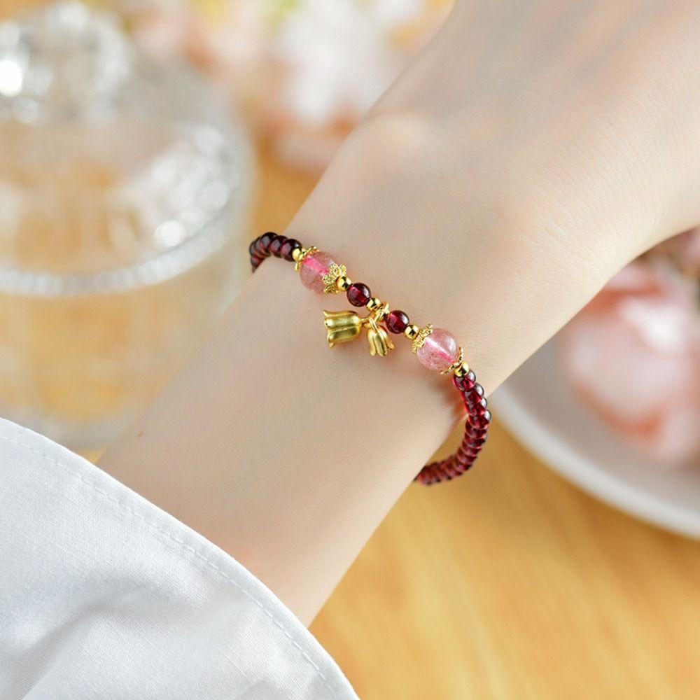 Браслет-подвеска 'Тыква-удача' с бусинами-рыбками, браслеты-банглы, браслет с красными бусинами для создания образа, подарок