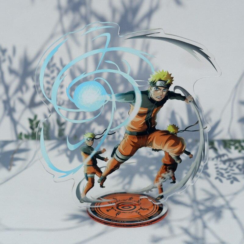 16cm Naruto Uzumaki Naruto Uchiha Sasuke Obito Itachi Madara Kakashi Anime Figures Acrylic Stand Decorations Model Toys