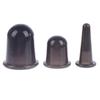 Black Silicone Cupping Vacuum Suction Lifting Facial Face Eyes Massage Cup