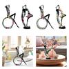 Статуэтка Девушки Йоги Креативная Простая Коллекционная Фигурка Скульптура Современная Статуя для Прихожей Настольная Композиция Спальни Офисная Полка