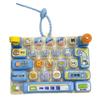 26-key Fidget Keypad Toy Pressable Keys Keyboard Pendant Cute Keypad Keychain  Backpack Decoration