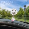 Cute Shaking Bobble Head Flower Car Interior Ornament Decorative Flowers