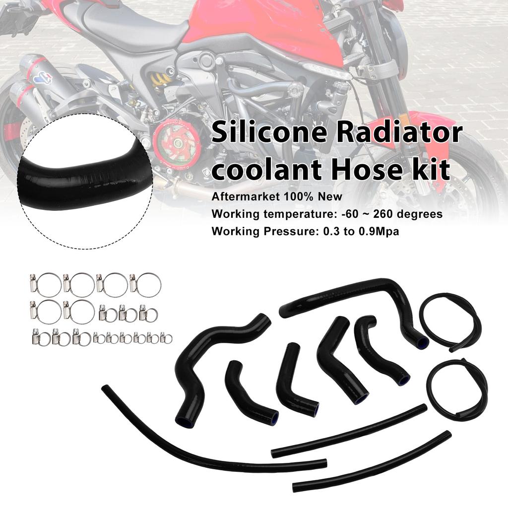 Silicone Radiator coolant Hose Fit For Ducati Monster 937 2021-2025