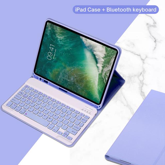 Чехол с клавиатурой для iPad 5-го 6-го поколения 9,7 дюйма, съемная беспроводная клавиатура + чехол для планшета iPad air 1 2 9.7 pro 9.7 Funda