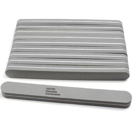 Remove Nail Glue Lightweight Great Washable Dual Side Fingernail Files Emery Boards Fingernail File