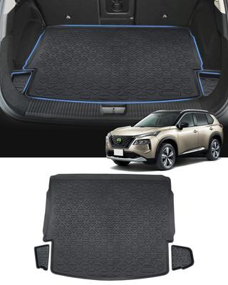 Коврик для багажа Mixsuper 3D для Nissan New T33 Series Коврик для багажа 3D Поддон для багажа на 5 пассажиров Коврик для багажника X-Trail