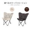 Takeda Corporation [Camping, Outdoor, Living] Beige 85 x 75 x 87cm Relaxation Chair YRC22-85BE