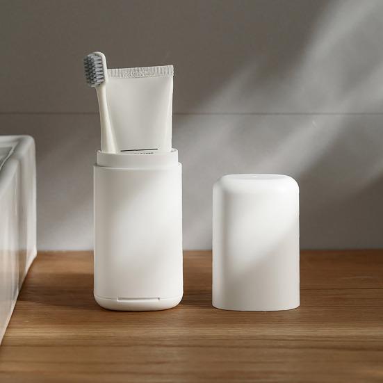 Чехол с вентиляционным отверстием, портативный держатель для зубных щеток и зубной пасты, походные поездки, школьный домашний органайзер для зубных щеток