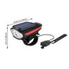 3 Modes Solar Bicycle Light Waterproof Night Riding Lamp LED Bike Front Lamp  Balance Bicycle