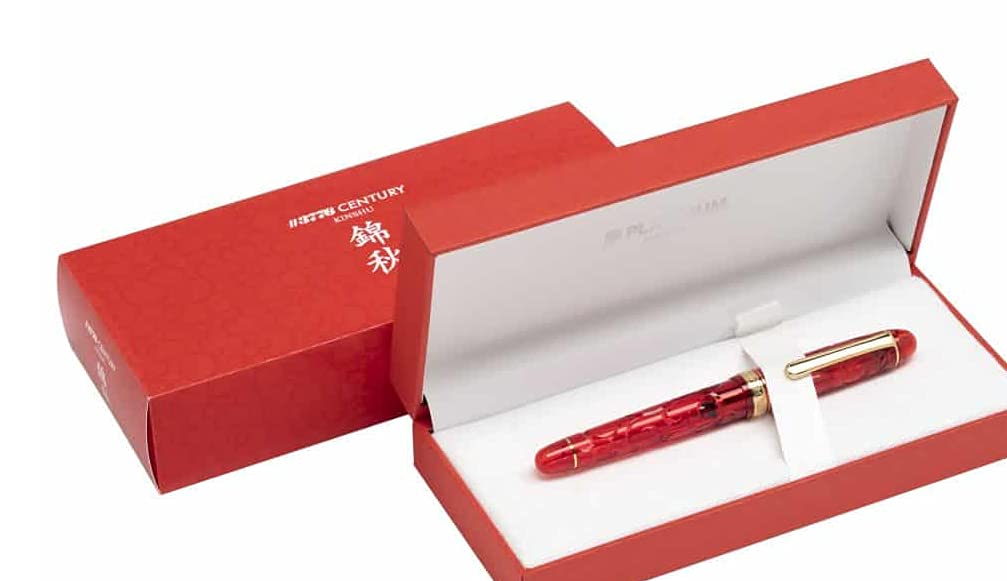 PLATINUM Платиновая перьевая ручка Century Kinshu Среднее перо #3776