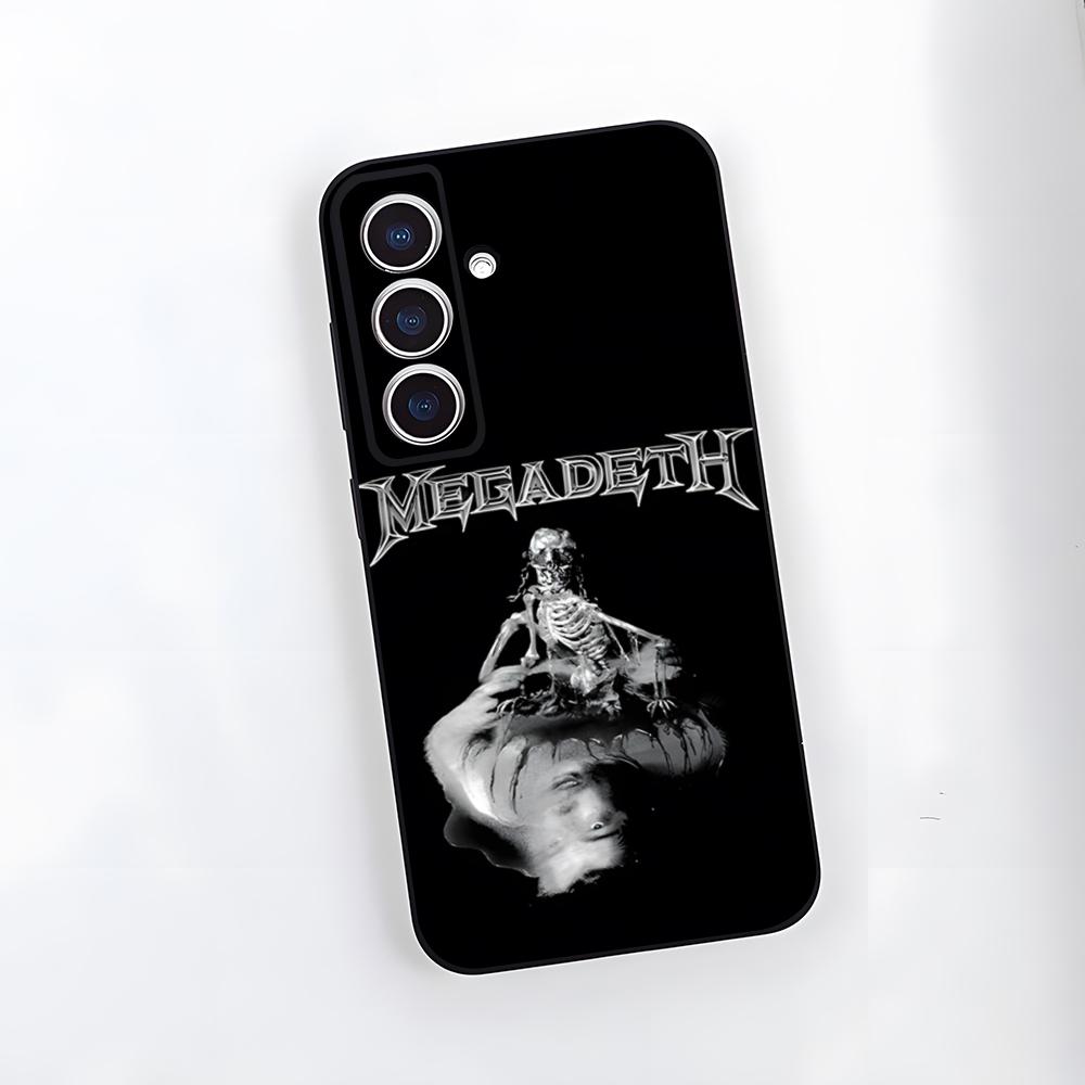 Rock Megadeth Music Phone Case For Samsung A25 A13 A33 5G A54 A36 A35 A56 A52 A14 Shockproof Soft Cover