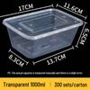 KAZHI Disposable Plastic Food Containers