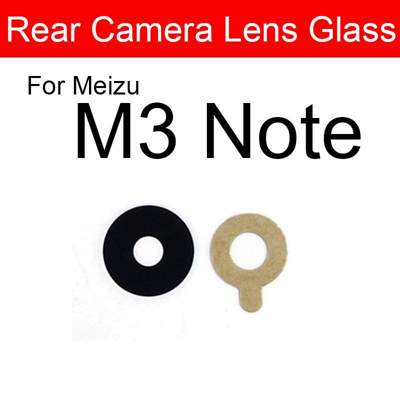 1pc Back Camera Lens Glass Cover for Meizu M1 M2 M3 M3s M3E M5 M5s M6 M6s M6T S6 Max