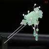 Retro Traditional Flowers  Simulated Pearls Long Tassel Hairpins Hair Sti