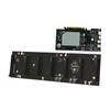 Mining Motherboard ETH-HSW2 6 GPU(70mm Spacing)Bitcoin Crypto Etherum Support DDR3 PCIEX16 Graphics Video Card For Miner Rig