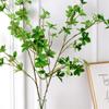 4 шт. искусственные зеленые стебли фикуса стебли фикуса ветки искусственные ветки фикуса листья искусственные растения для домашнего офиса декор