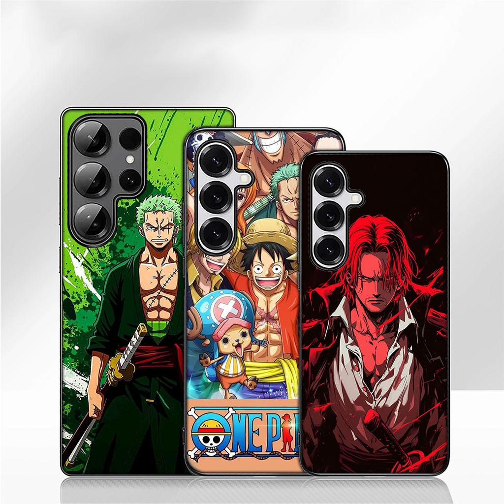 Shanks One Pieces Luffy Zoro Case for Samsung Galaxy A07 A13 A12 A14 A23 A42 A50 A51 A52 A53 A70 A71 A72 A21S A04 Note 20 9 8 10