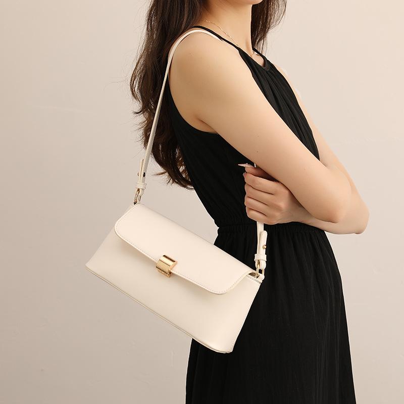Women's Bag   PU Leather Shoulder Bag Designer Luxury Handbags Fashion Crossbody Rectangular Bags for Woman