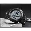 Men's Sports Watch Military Large Dial Electronic Backlight Outdoor 50M Waterproof Digital Watch Black