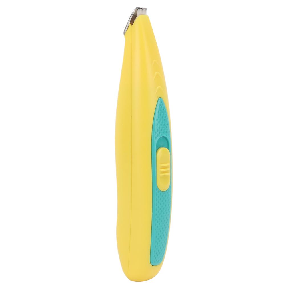 Pet Foot Hair Trimmer USB Rechargeable Low Noise Pet Electric Clipper with Brush for Face Eyes Ears Paws