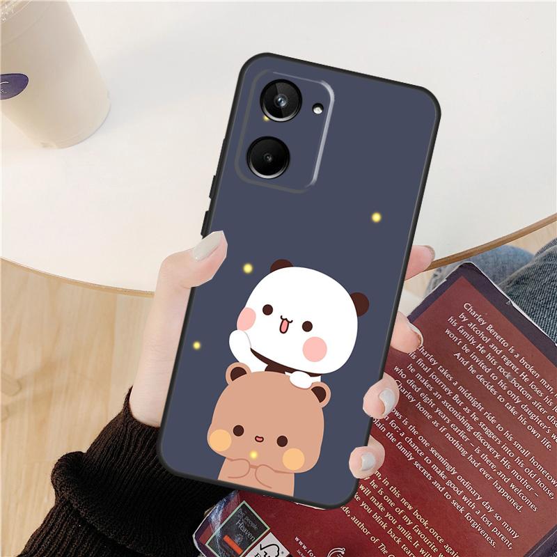 Милый чехол BuBu DuDu для Realme 10 Pro Plus 8 9 GT Neo 3 5 2 Pro 3T 2T C21 C30 C31 C33 C35 C55 C25Y C21Y