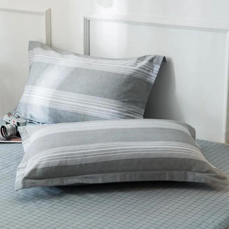 Наволочка, большая одинарная простая мультяшная студенческая подушка для общежития, набор 48*74 см