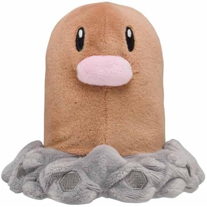 Pokemon Center Original Plush Doll: Diglett (Pokemon fit)