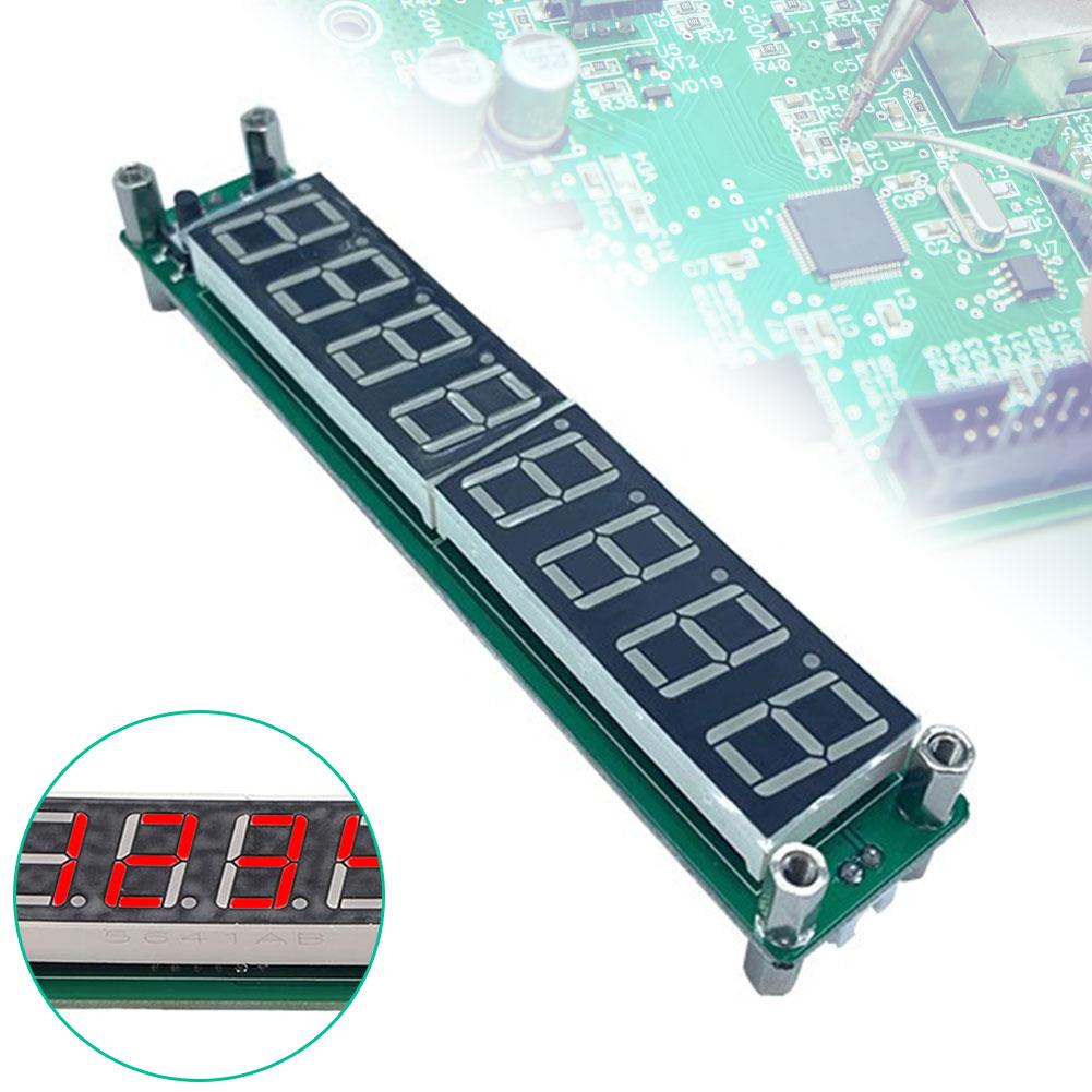PLJ-8LED-R Цифровой измеритель частоты Тестер 0,1 МГц-2,4 ГГц Цифровой измеритель частоты ВЧ Светодиодный дисплей 8-битный дисплей DC 8 В-15 В