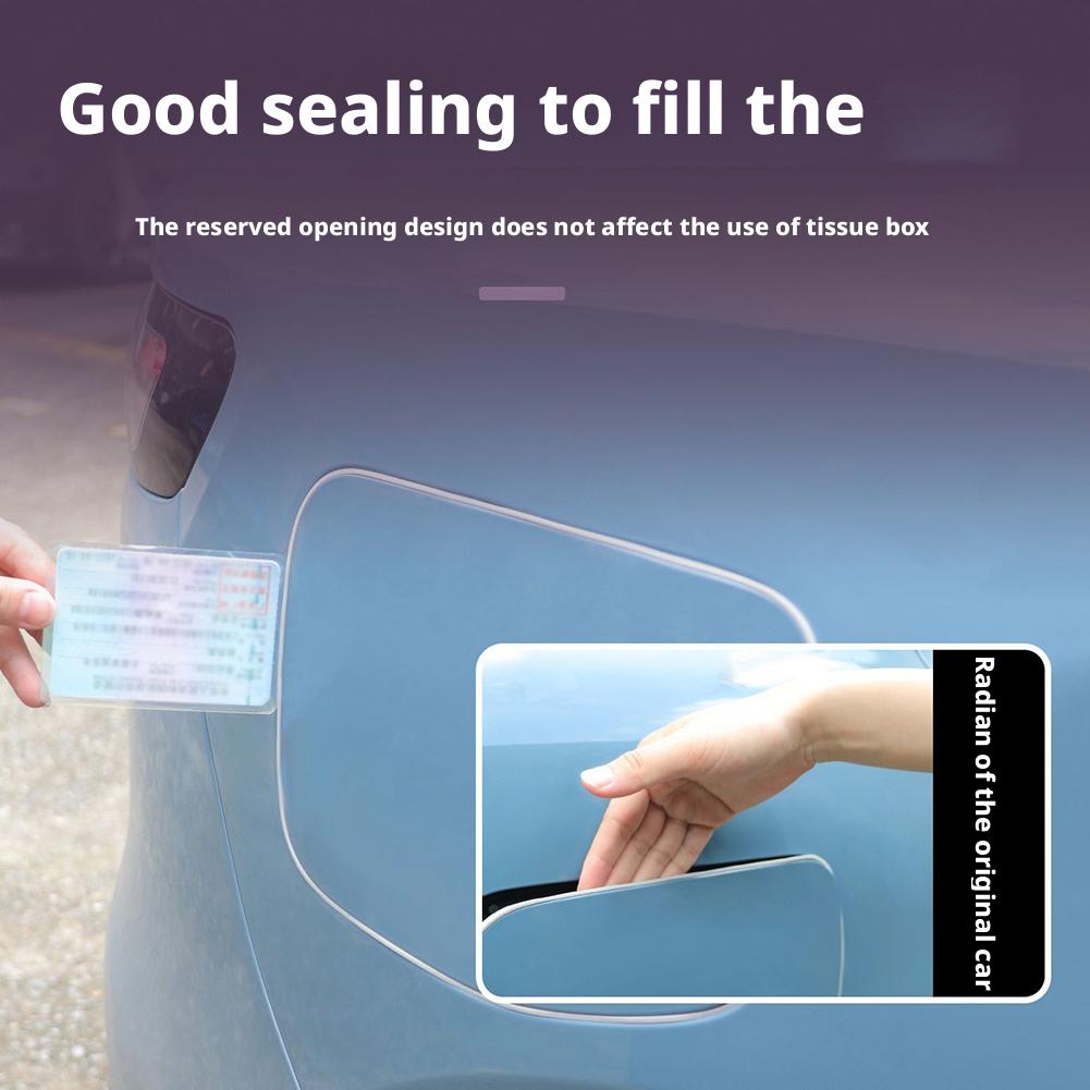 1 шт. Для Leapmotor B10 Защитная полоса-уплотнитель для зарядного порта Водонепроницаемая Пылезащитная Защитная полоса Автомобильные Модифицированные Аксессуары