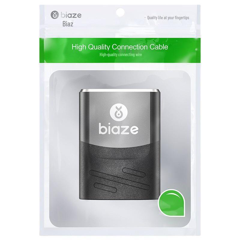 Адаптер-удлинитель HDMI Biaz 8K, гнездо-гнездо, версия 2.1, 60 Гц, черный