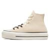 (WMNS) Chuck Taylor All Lift Канва и Кожа 'Бежевый Белый' Женские A09093C