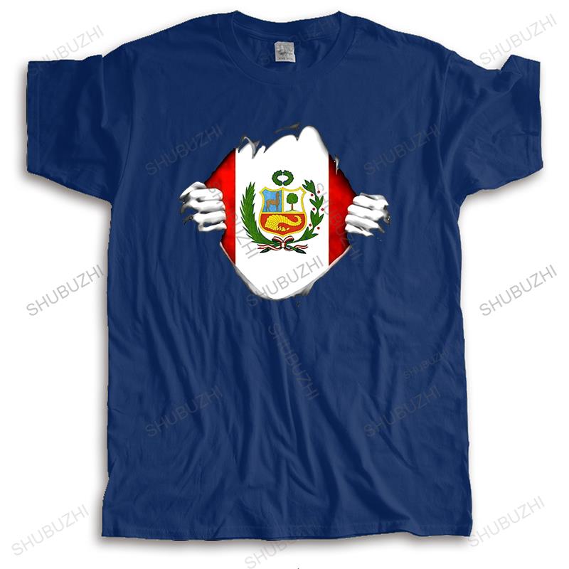 Funny Unisex T Shirt White TShirt Black Tee Peru Flag T Shirt Proud Peruvian Unisex Summer Casual Cotton Fashion TeeShirt Design