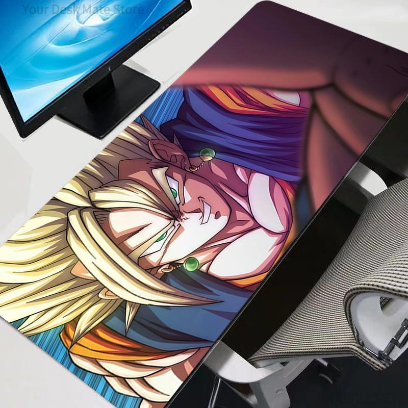 Коврик для мыши Dragon Ball Прочный Аниме Геймерский Большой XXL Планшет Varmilo Клавиатура Ковер Kawaii Игровые Аксессуары Коврик для мыши