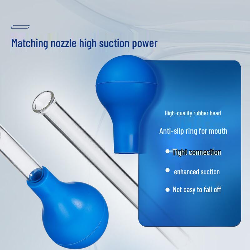 Graduated Glass Dropper Pipette with Rubber Bulb