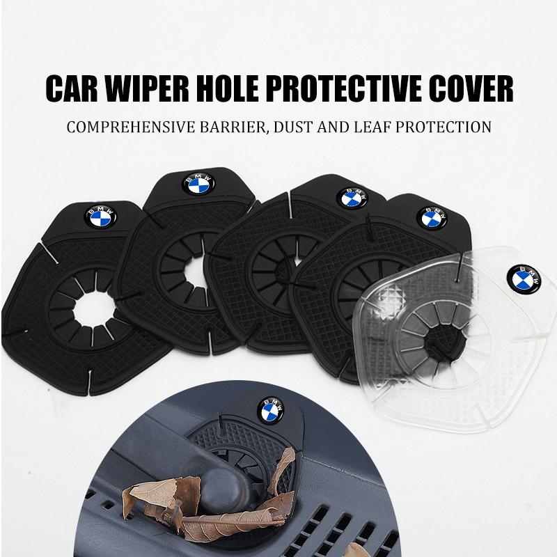 FA62pcs Car Wiper Hole Wiper Arm Bottom Anti-Leaf Protection Pad For BMW M Sport M2 M3 M4 M5 M6 E46 E90 E60 F10 F20 E87 X3 X6