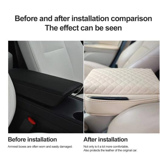 Накладка на подлокотник автомобиля, удобная сенсорная, недеформирующаяся, устойчивая к царапинам, поддержка локтя, мягкая поролоновая накладка на подлокотник